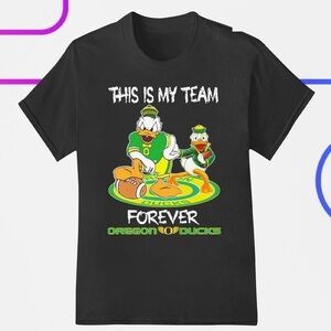 Oregon Ducks This Is My Team Forever Oregon Ducks Shirt